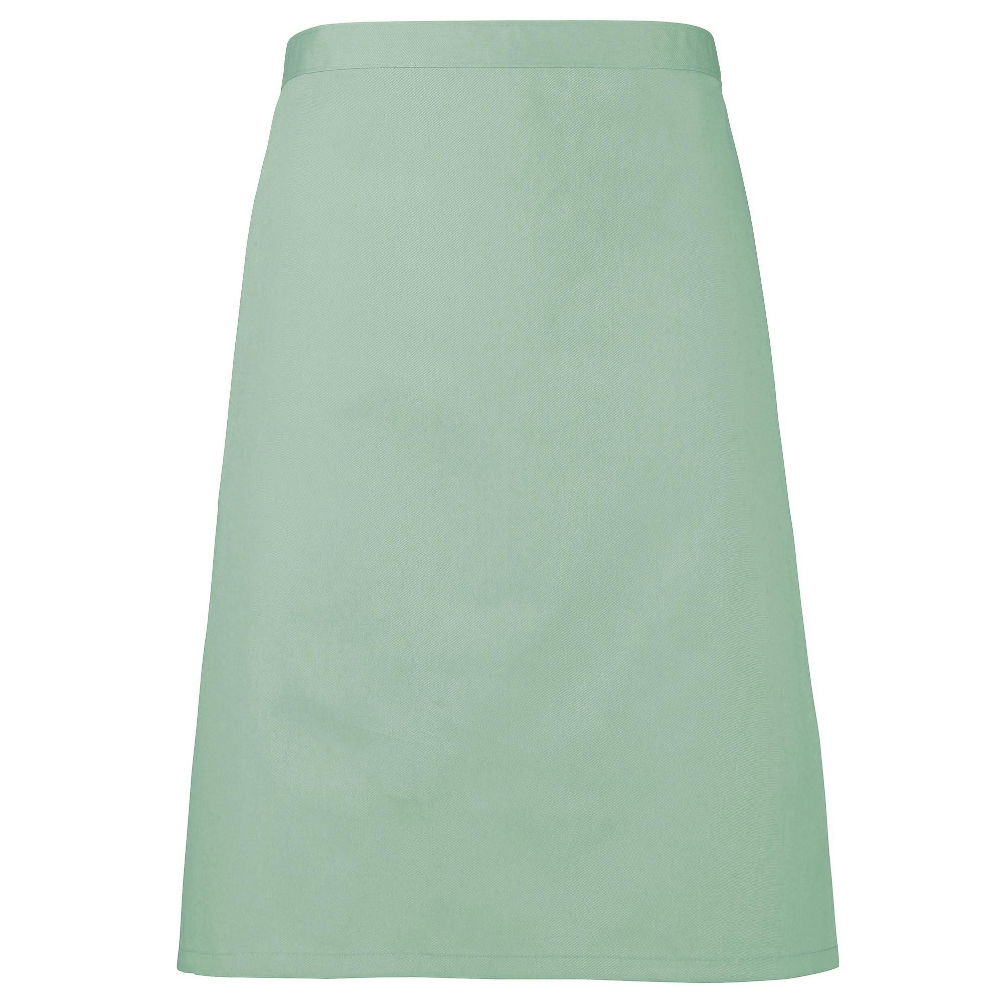 Premier Women's Teal Mid-Length Apron Pack Of 2 In - Image 2
