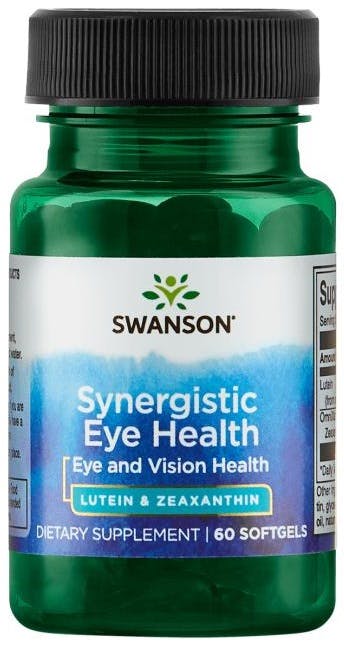 Swanson Synergistic Eye Health Lutein & Zeaxanthin - 60 Softgels