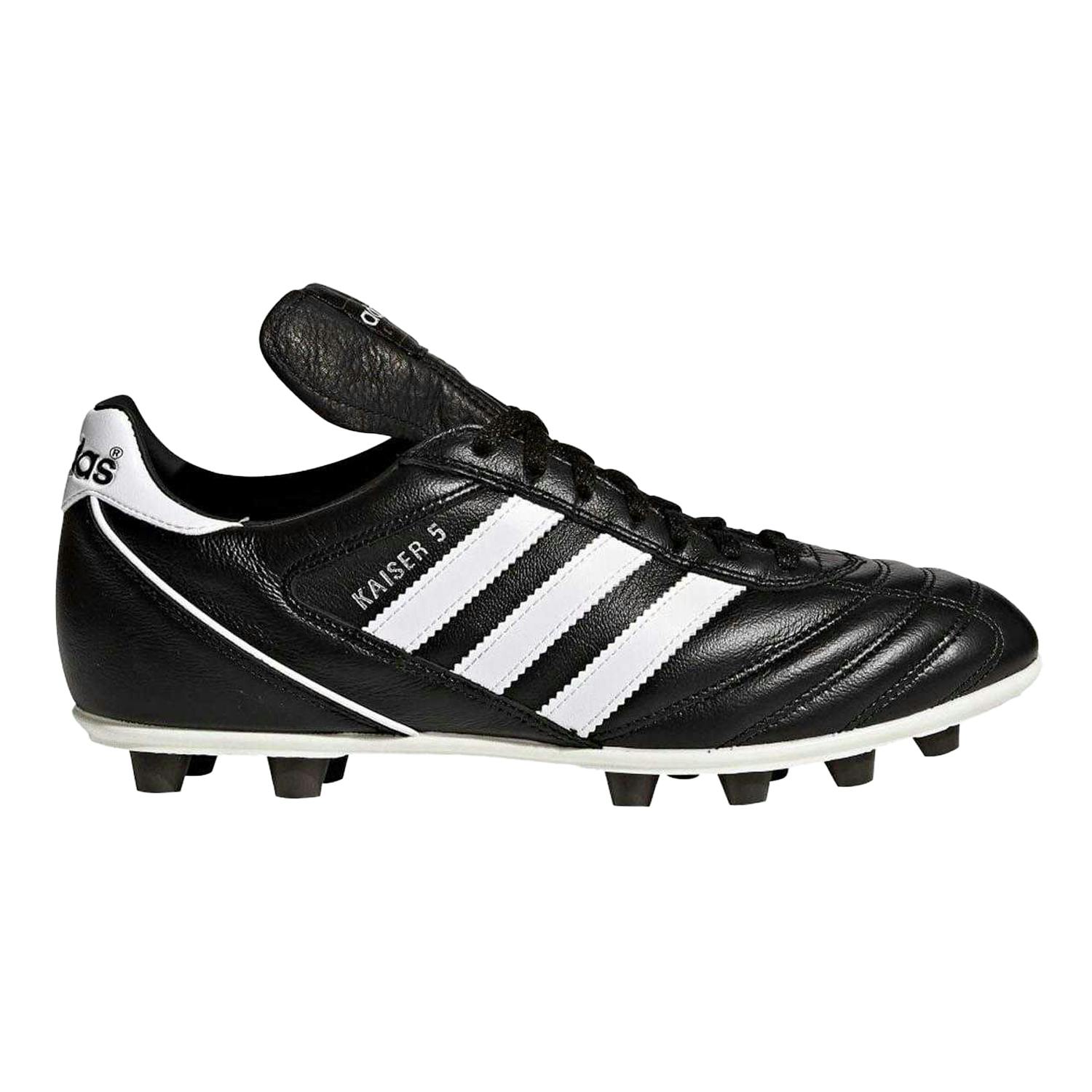 Adidas Unisex Black Adult Kaiser 5 Liga Leather Firm Ground Football Boots - 7.5 Uk