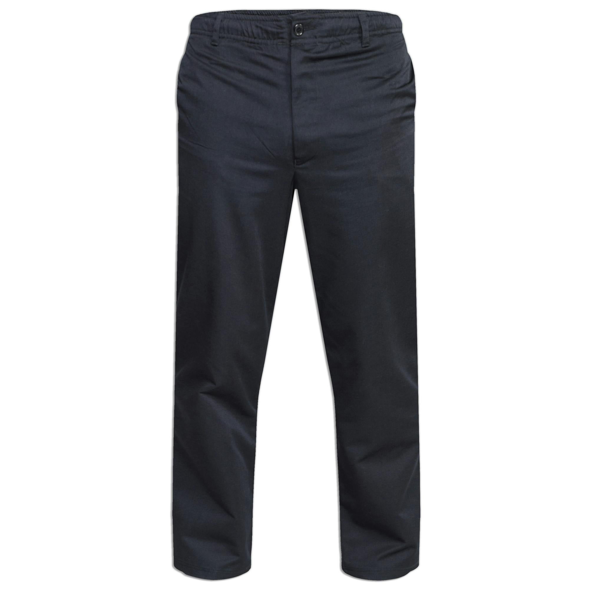 Duke Men's Black D555 Basilio Kingsize Rugby Trousers - 58R - 80% Polyester/20% Cotton