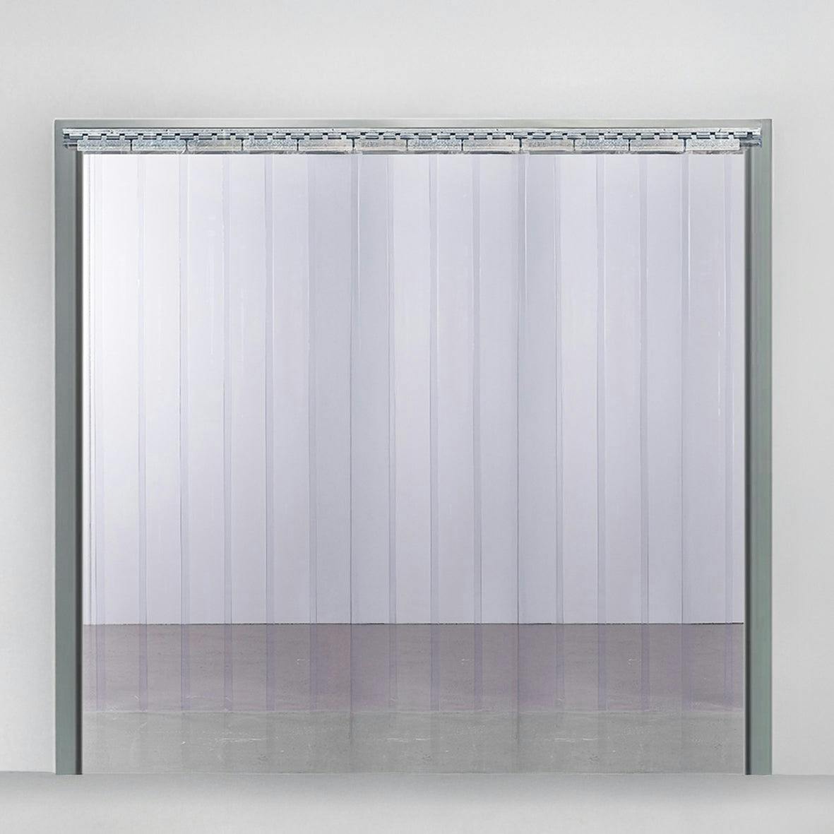 Rackhams Pvc Strip Curtains - 1M And 2M Wide (2.1M High) - 2M X 2.1M