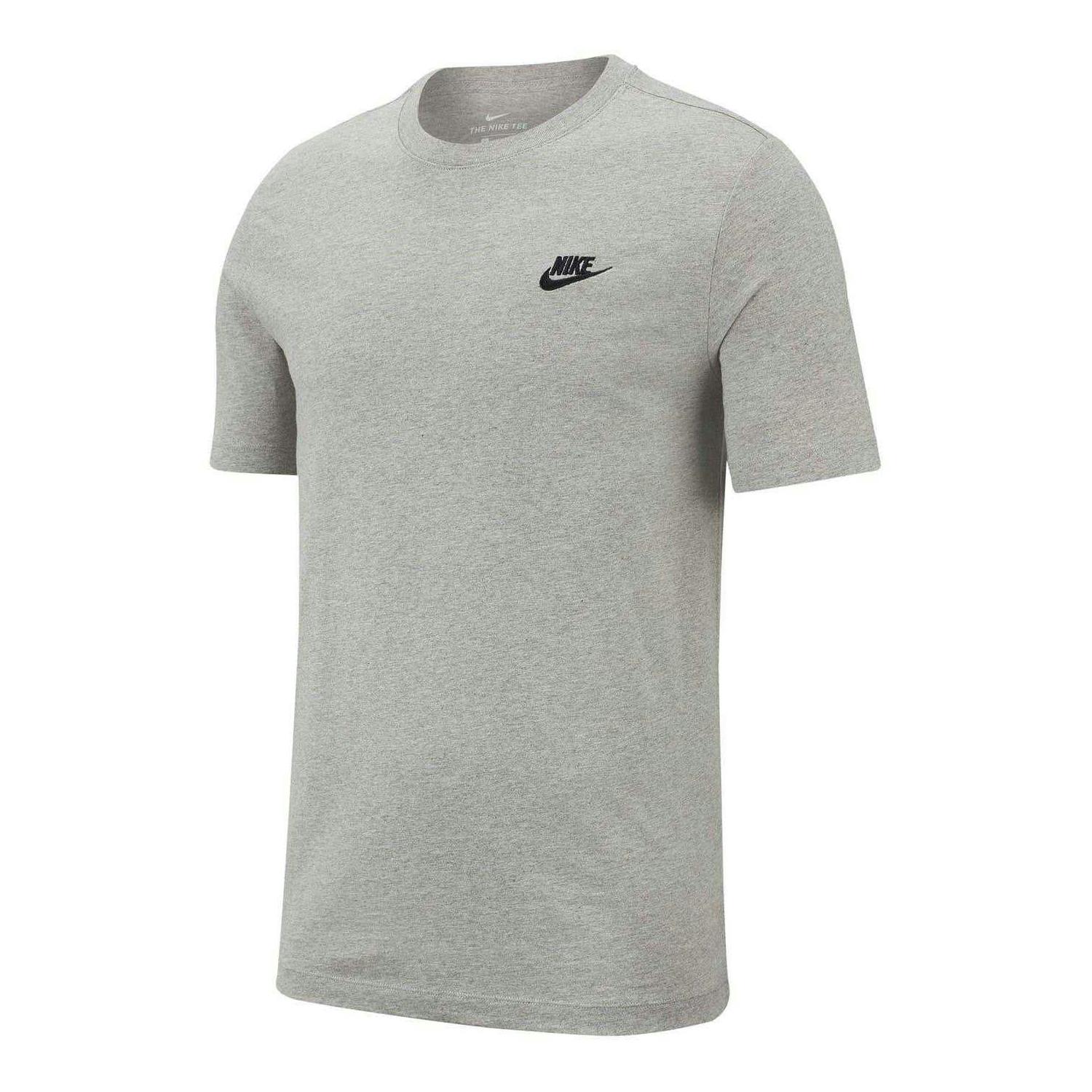 Nike Men's Grey Club T-Shirt - S - 100% Cotton