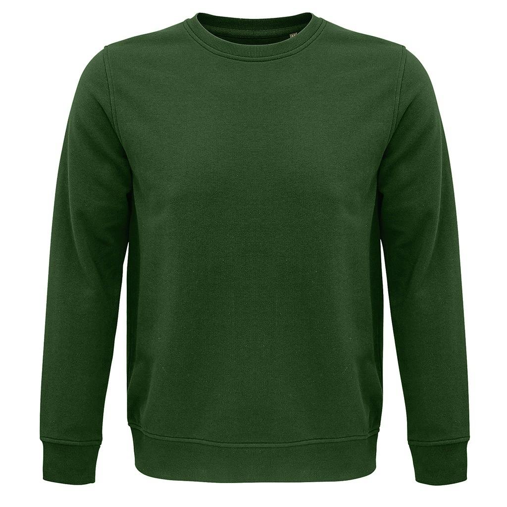 Sol's Men's Bottle Green Comet Sweatshirt In | Size: Xs - Image 3