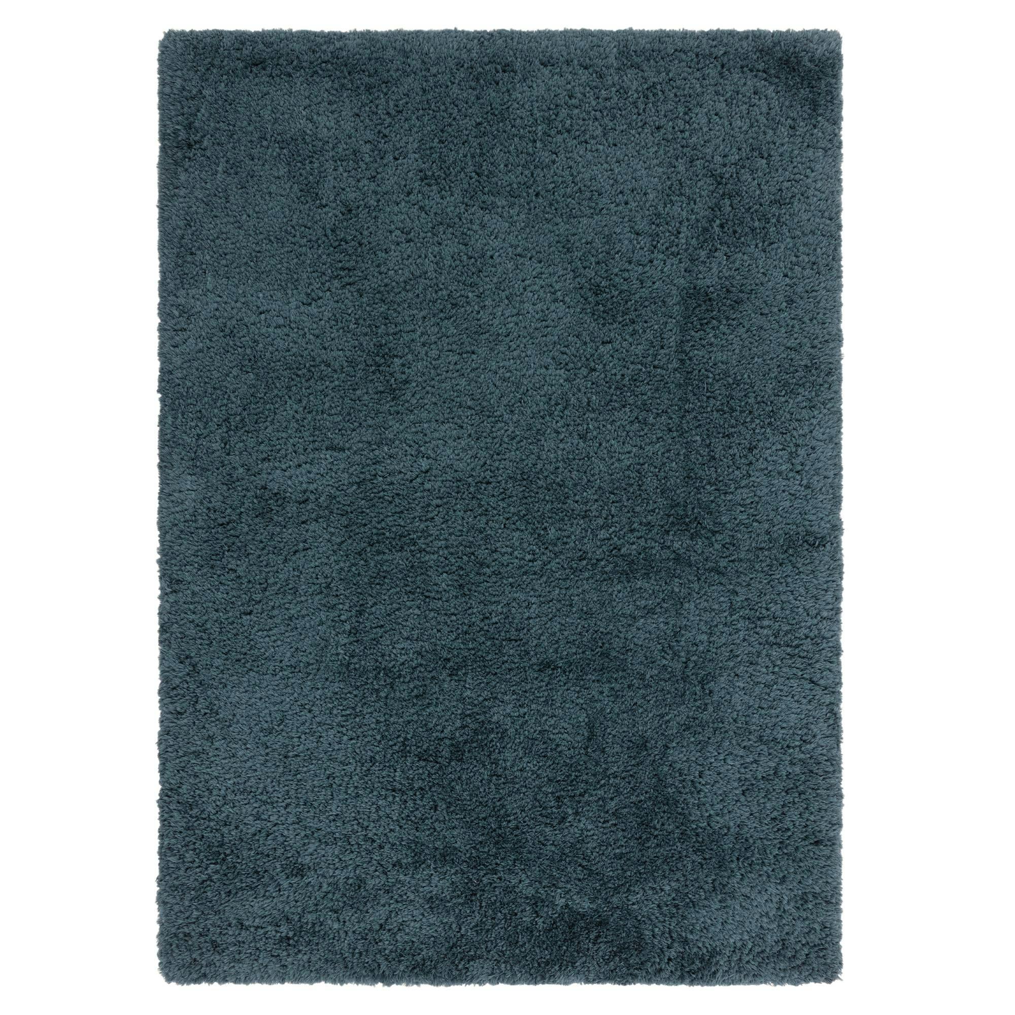 Asiatic Opulence Shaggy Petrol Rug - 120X170cm