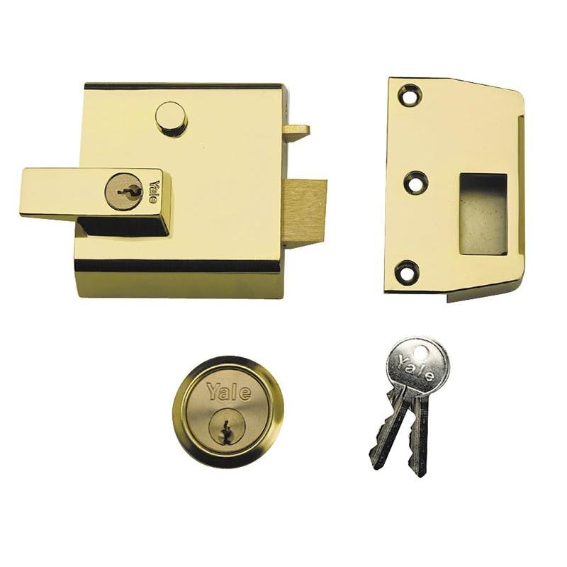 Rackhams P1 Double Security Nightlatch - Multi Colour - Multi Colour