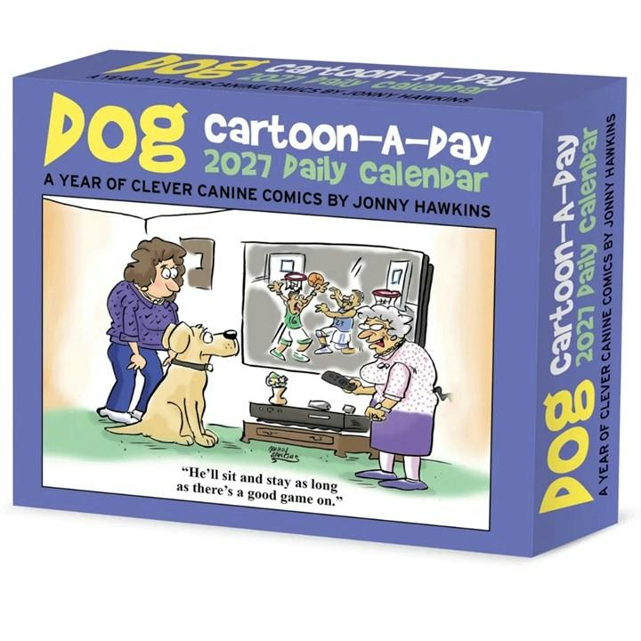 Dog Cartoon-A-Day 2027 Box by Willow Creek Press (Paperback Book) - Image 9