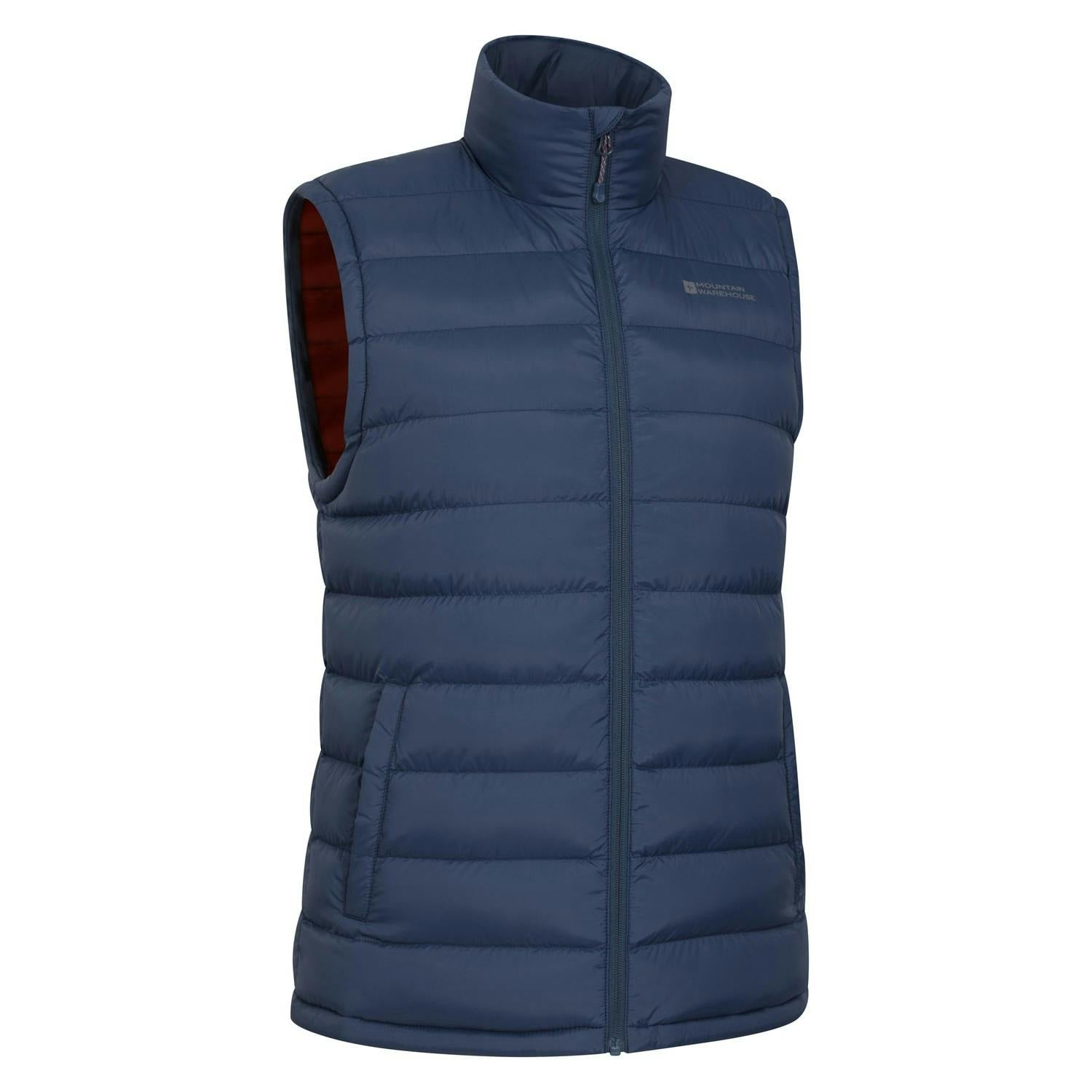 Mountain Warehouse Men's Seasons Ii Padded Gilet - Navy - 4XL - Navy - 100% Polyester