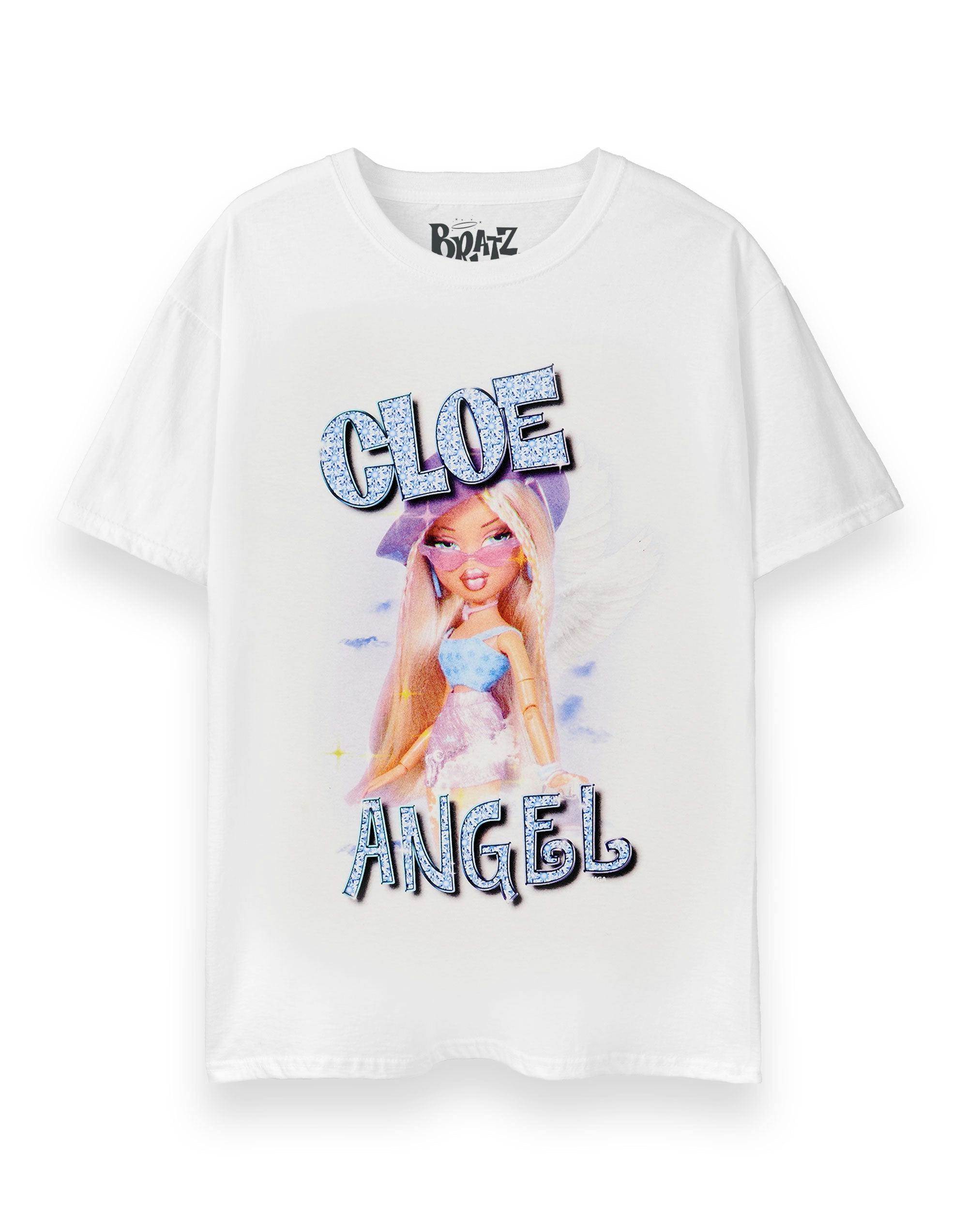 Vanilla Underground Women's White Bratz Cloe Short Sleeved T-Shirt - XXX-Large