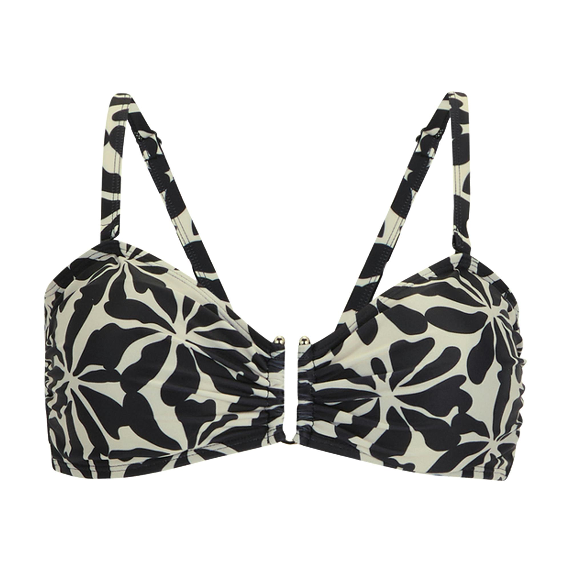 Regatta Women's Beige Aceana Iii Bikini Top - 10 Uk - 85% Polyester/15% Elastane