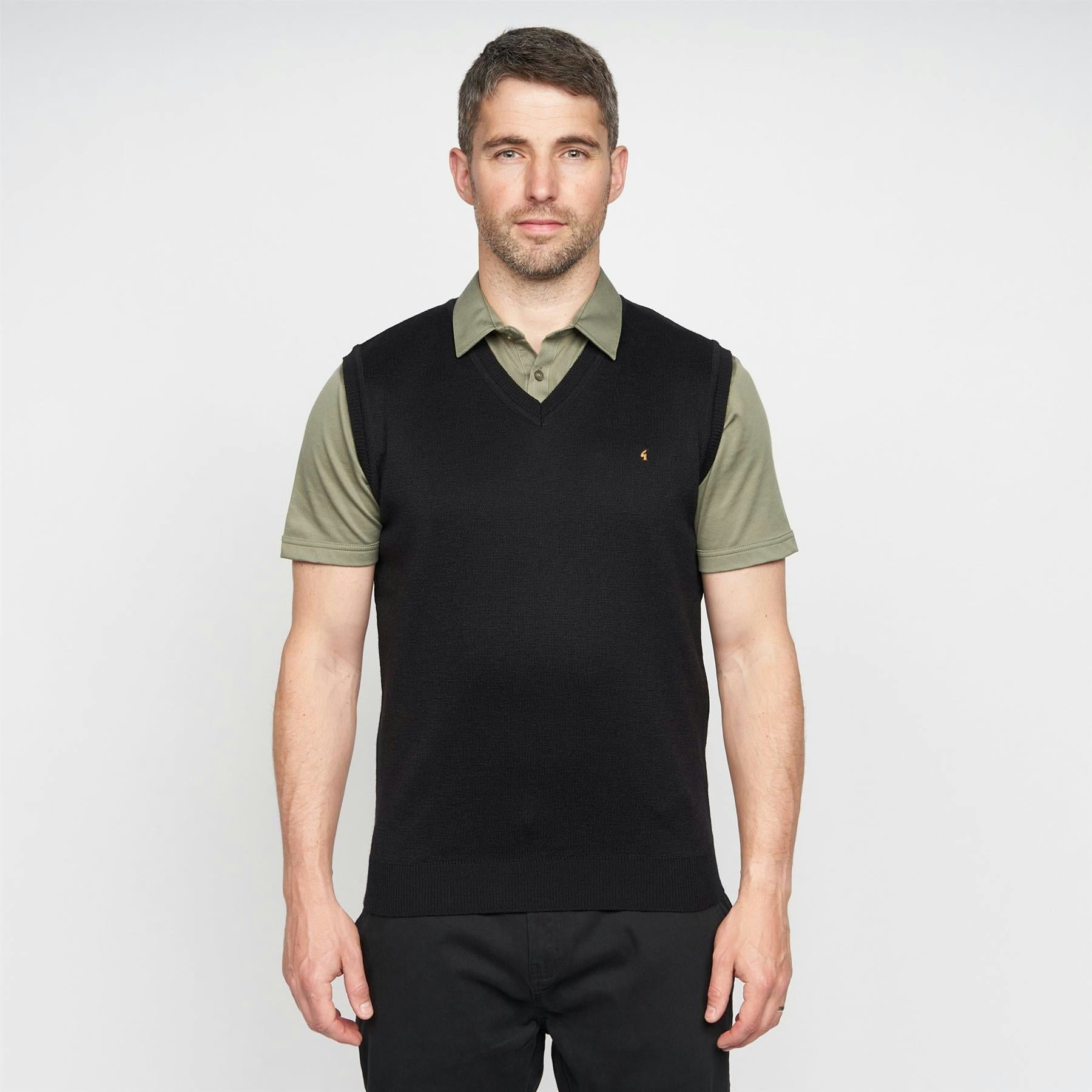 Gabicci Men's Black G00k03 Slipover Classic - 2XL