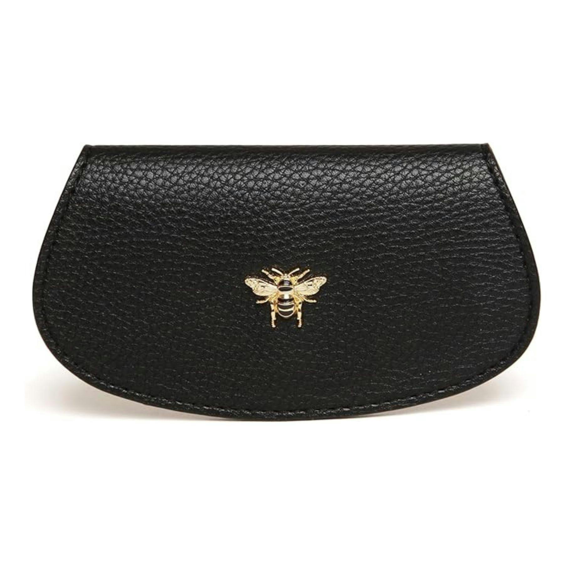 Alice Wheeler Black Bumble Bee Glasses Cover Case