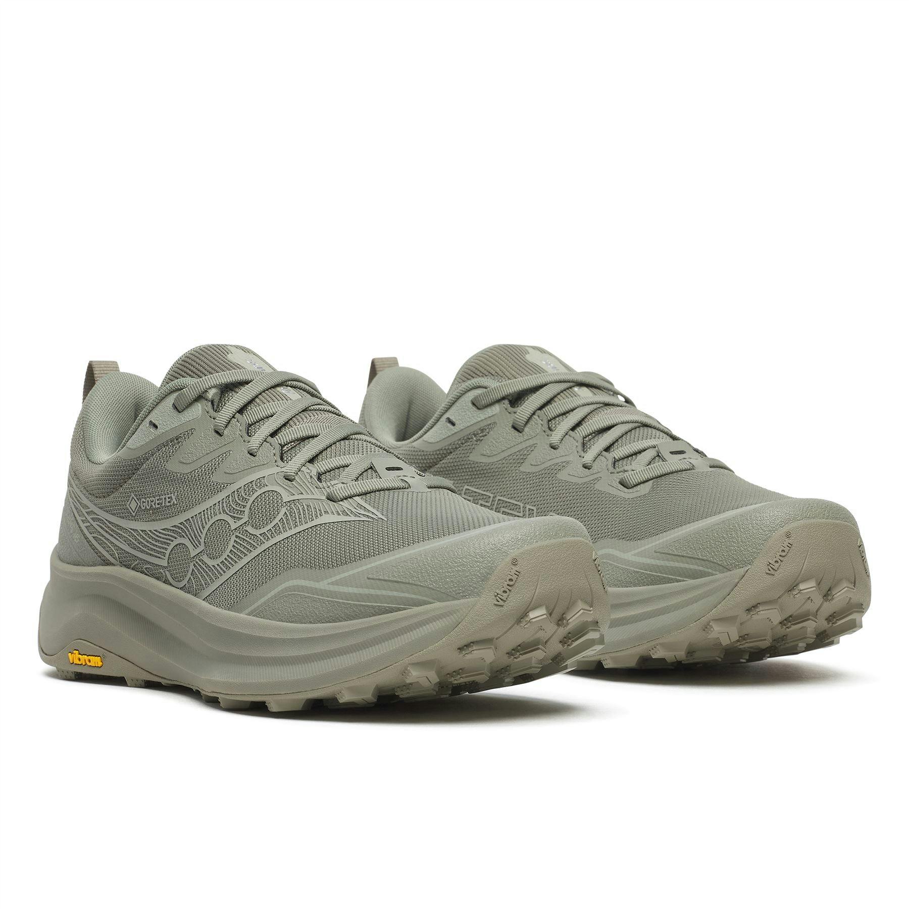 Saucony Men's Peregrine 16 Gtx Laurel/Sage Trainers - Uk 7 / Eu 41 / Us 8