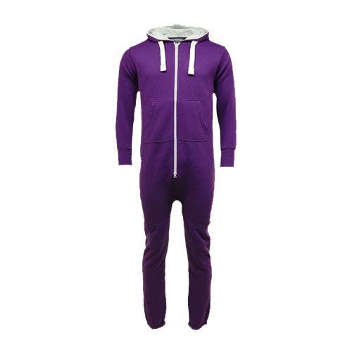 Coolandnew Unisex Purple Adults Plain Onesies - Xxl