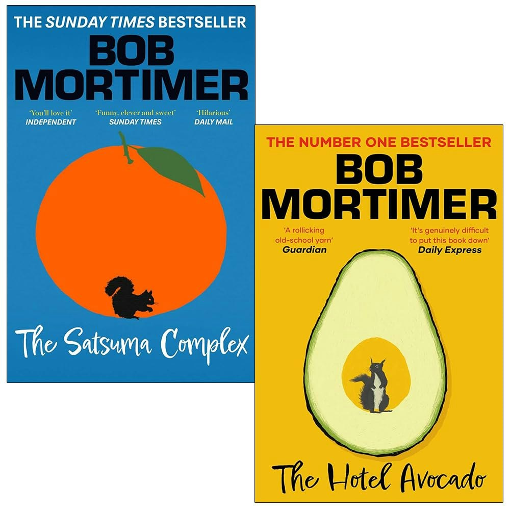 Various Publishers Gary Thorn Series 2 Books Collection Set By Bob Mortimer (The Satsuma Complex And The Hotel Avocado)