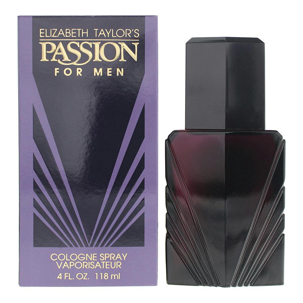 Elizabeth Taylor Men's Passion For Cologne Spray 118Ml