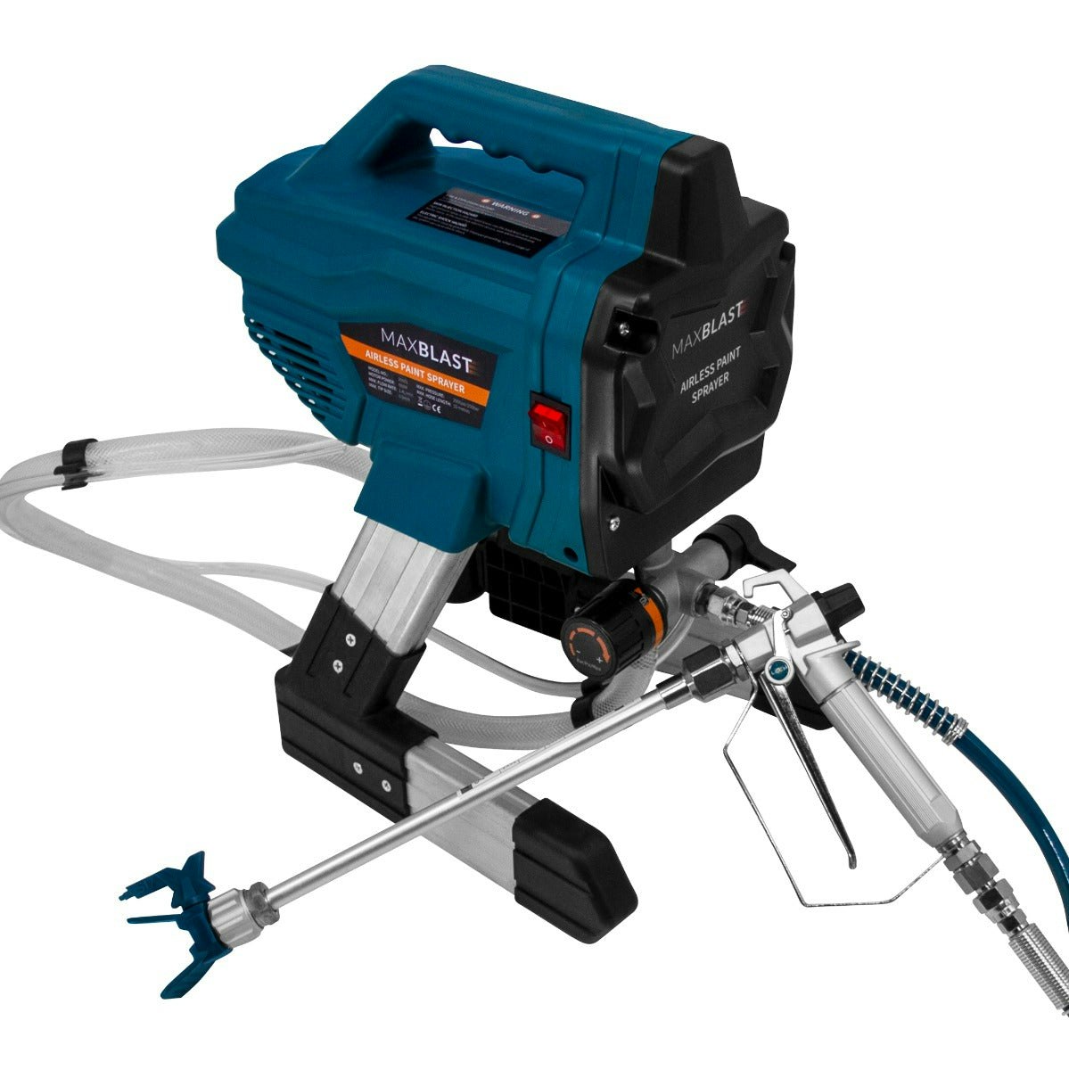 Rackhams Airless Paint Sprayer Gun 650W 1.4L