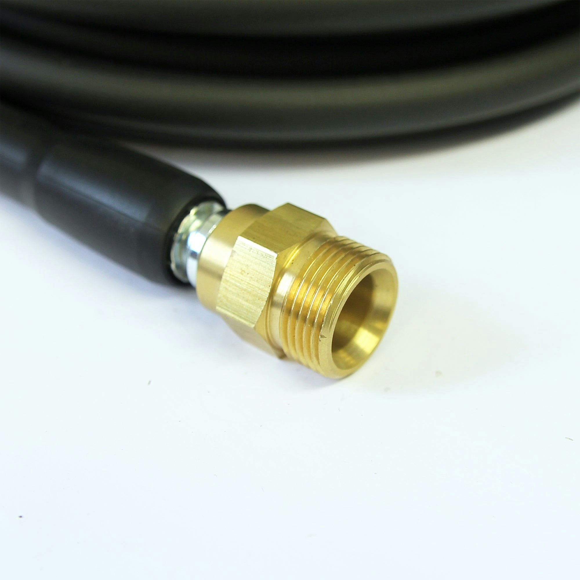 Rackhams Men's Flexible Drain Hose With Rotary Spinning Nozzle - 10M Kranzle