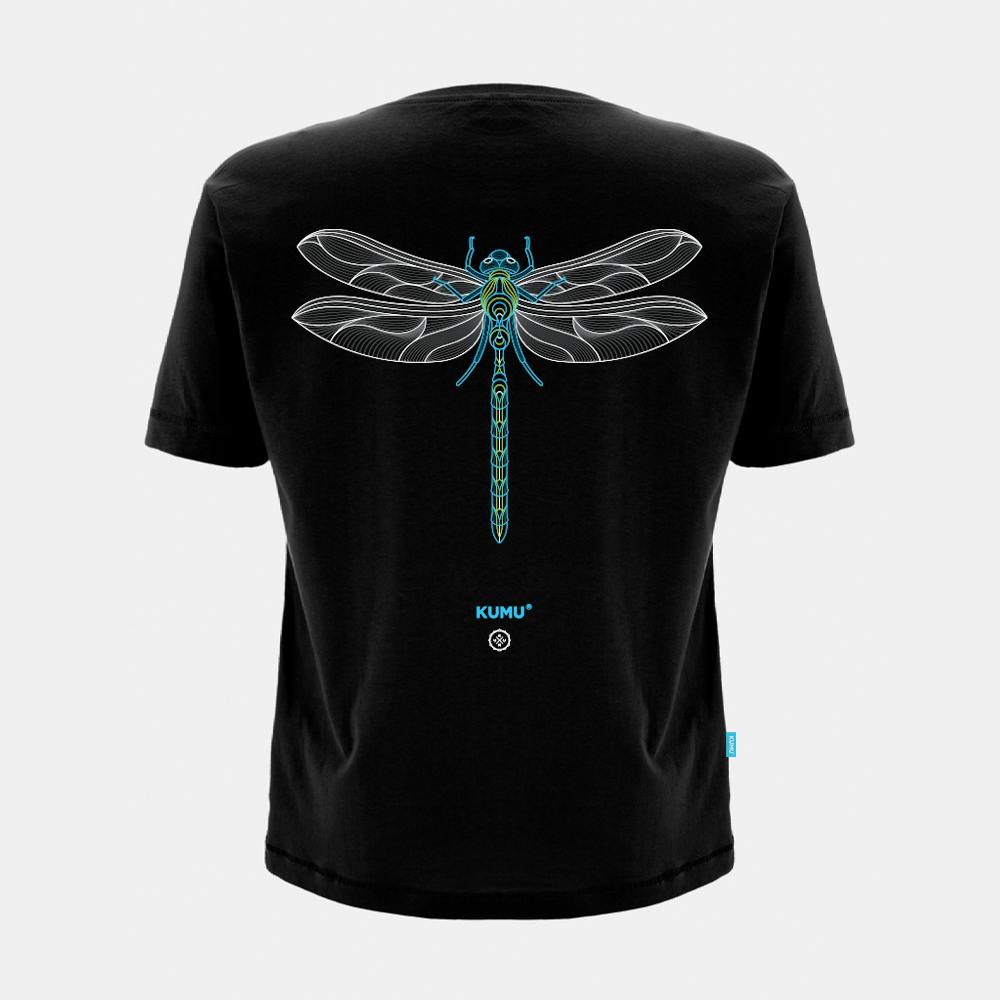 Kumu Blue/Green Emperor Tee - S