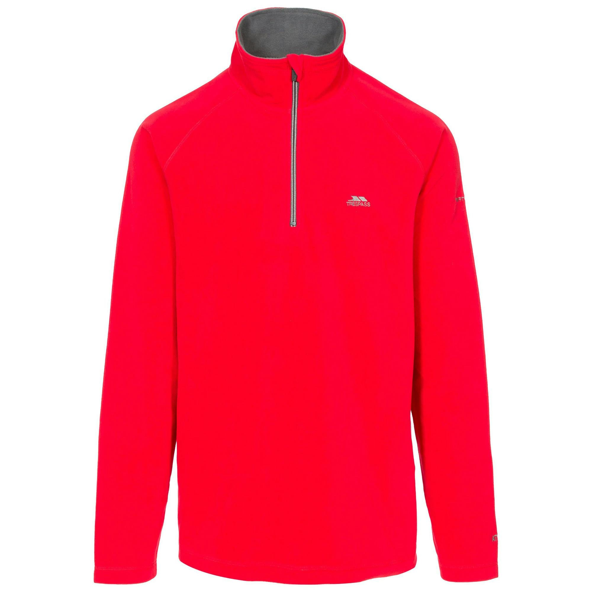 Trespass Men's Red Blackford Microfleece - Xs - 100% Polyester