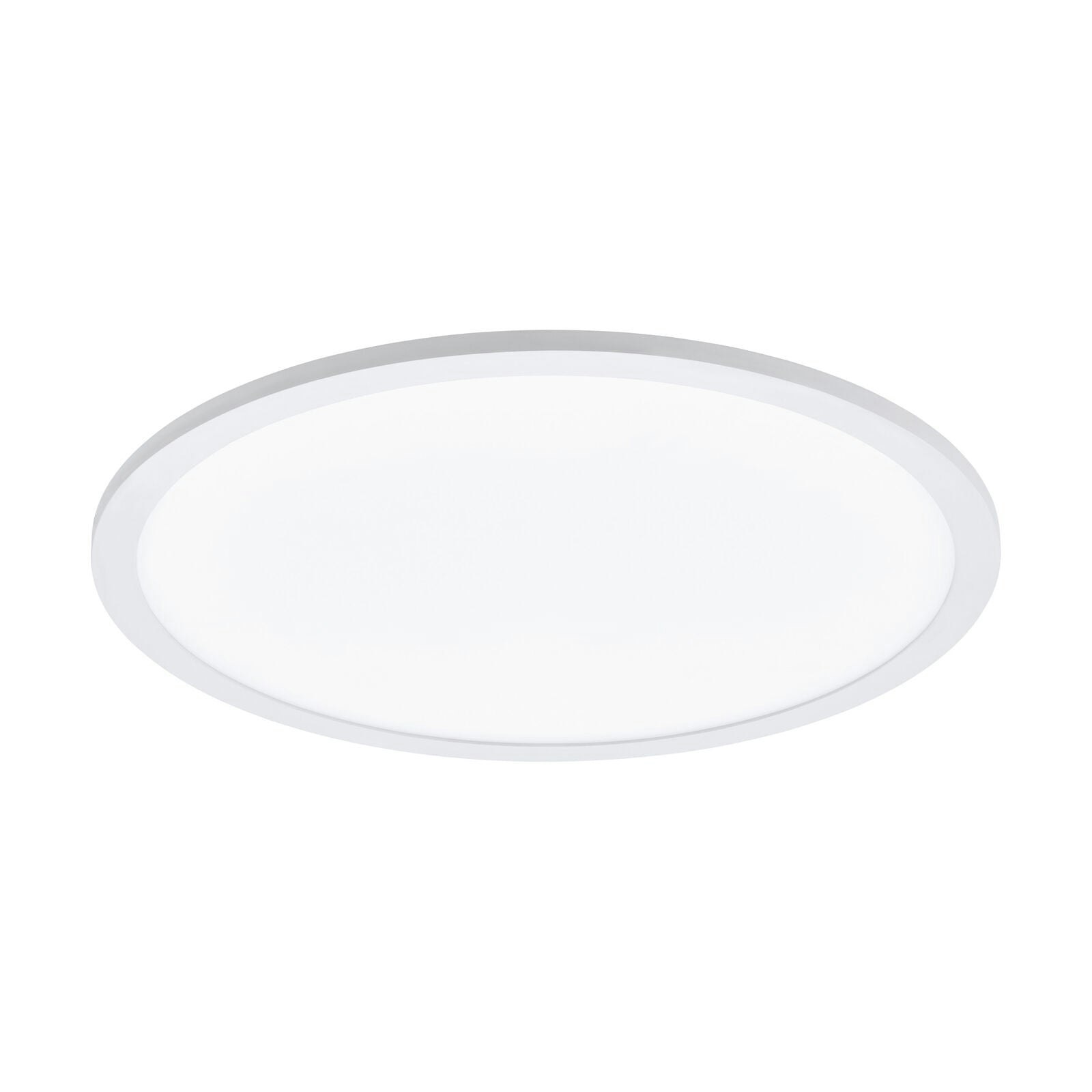 Rackhams Light/White Flush Ceiling Colour Shade Plastic Bulb Led 19.5W Included