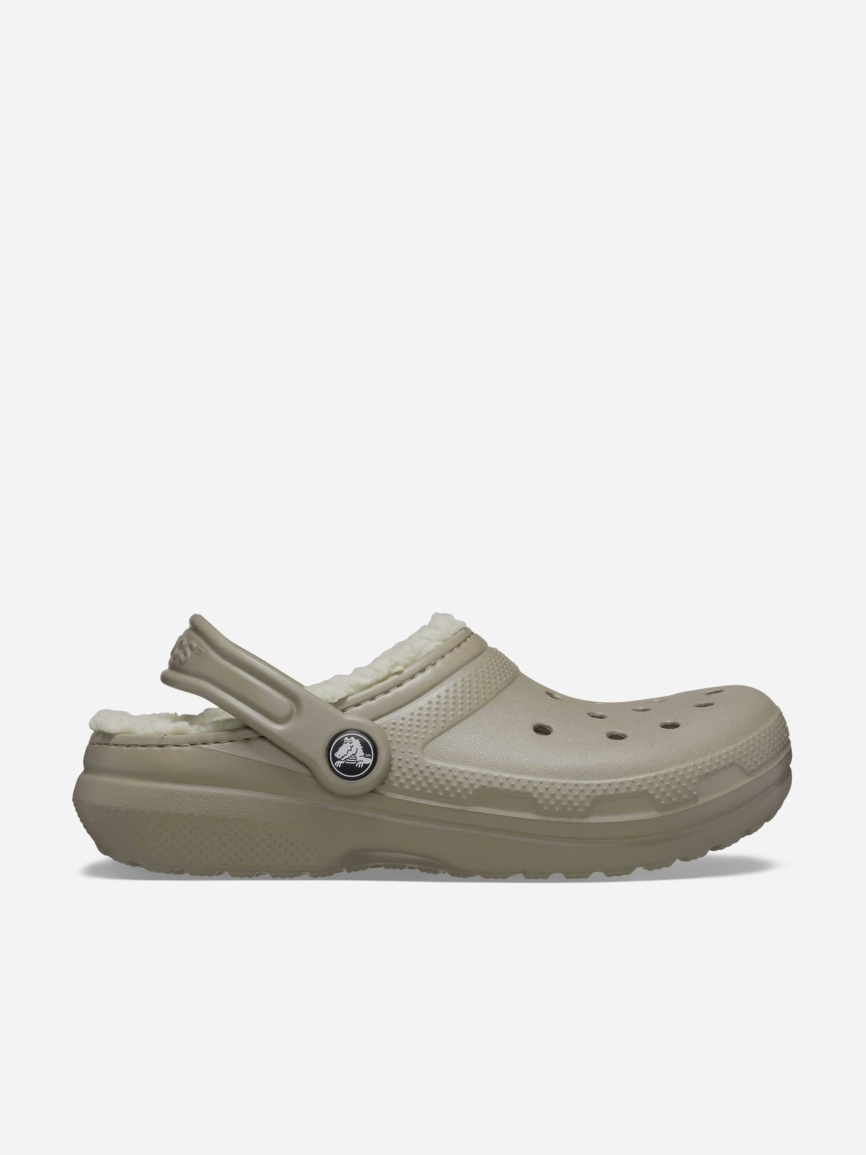 Crocs Brown Kids Classic Lined Clog In - Eu 28 - 29 Uk 11 Us 11