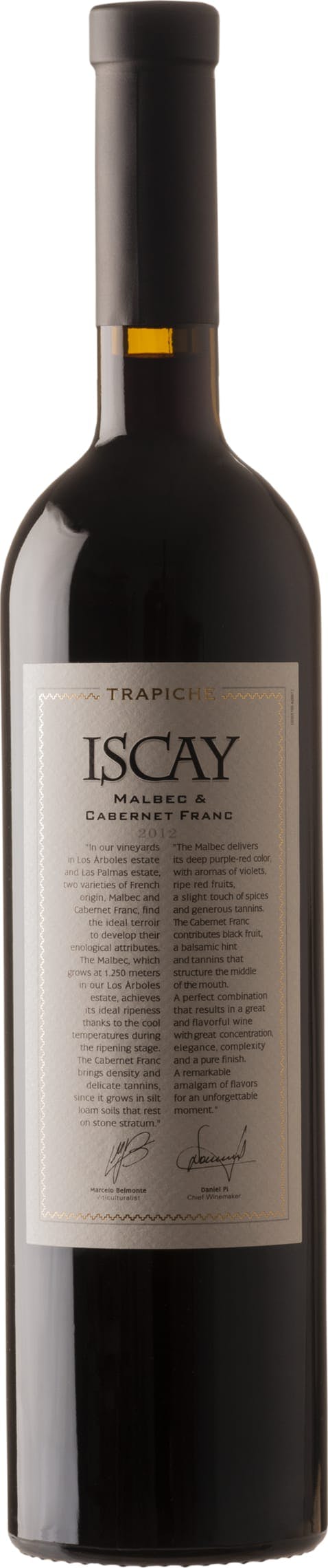 Various Wine Red/Bordeaux/Black Trapiche Iscay Malbec Cabernet Franc 2021 75Cl - Pack Of 6