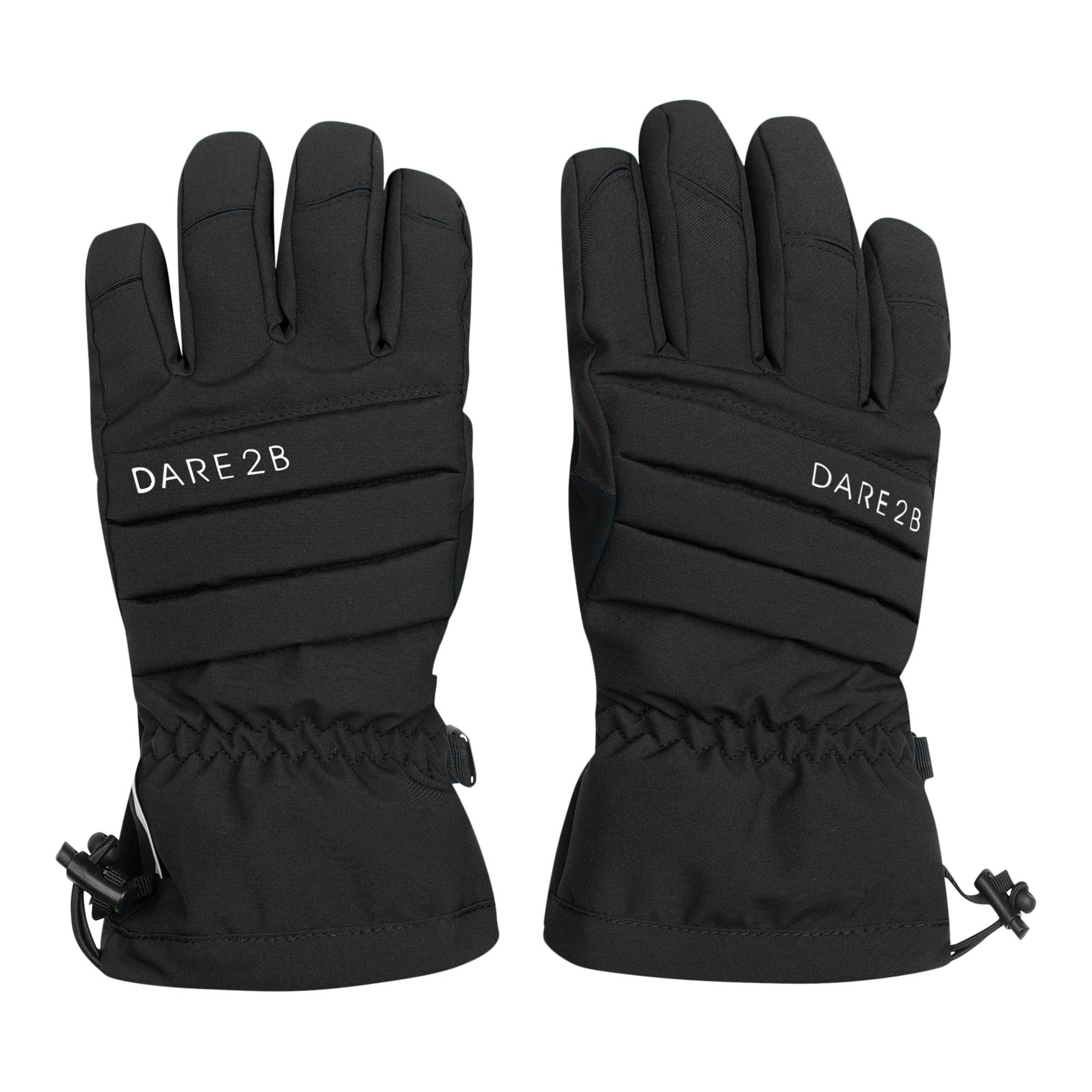 Dare 2B Women's Black Charisma Iii Logo Ski Gloves - S