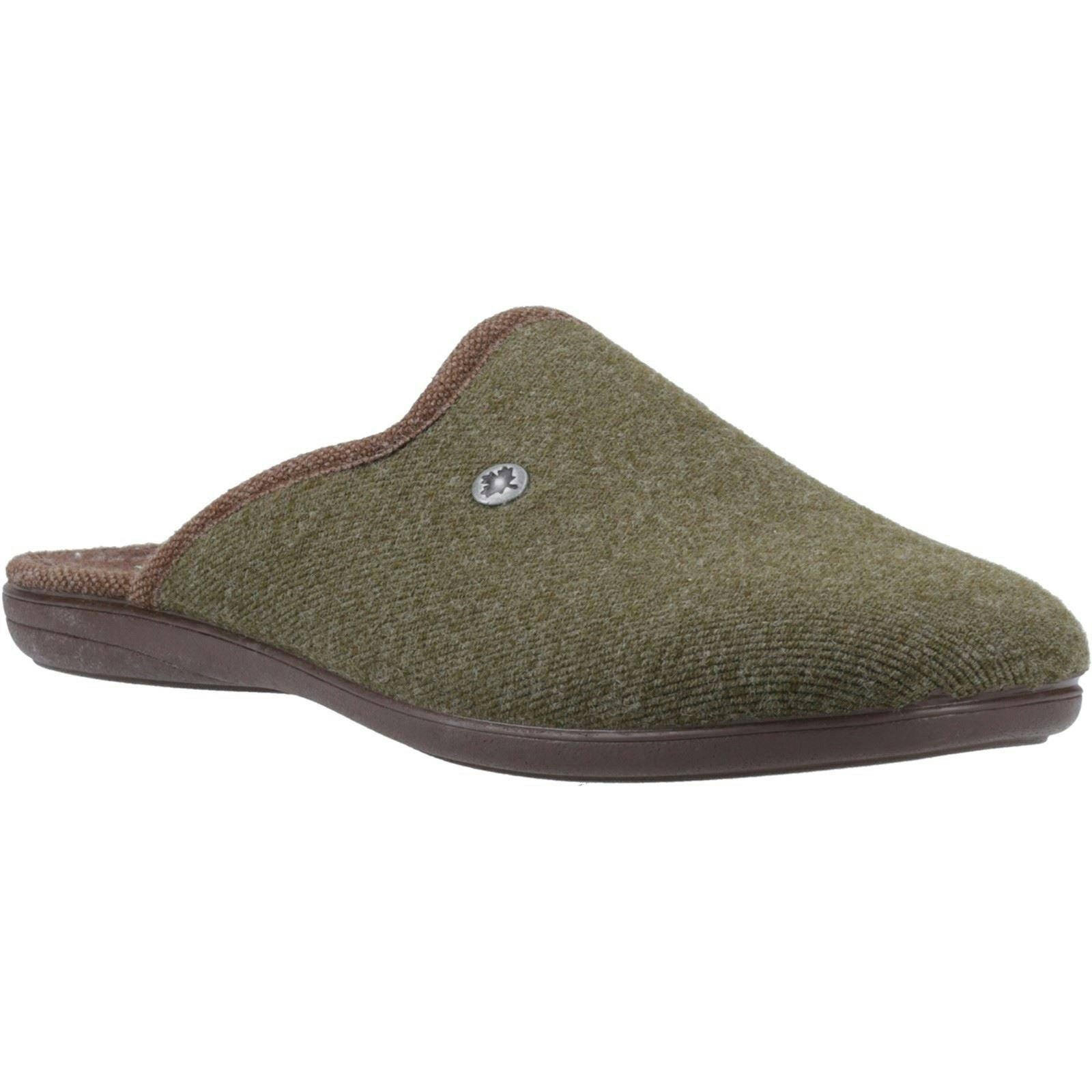Cotswold Men's Spelsbury Textile Khaki Mules - Size 8