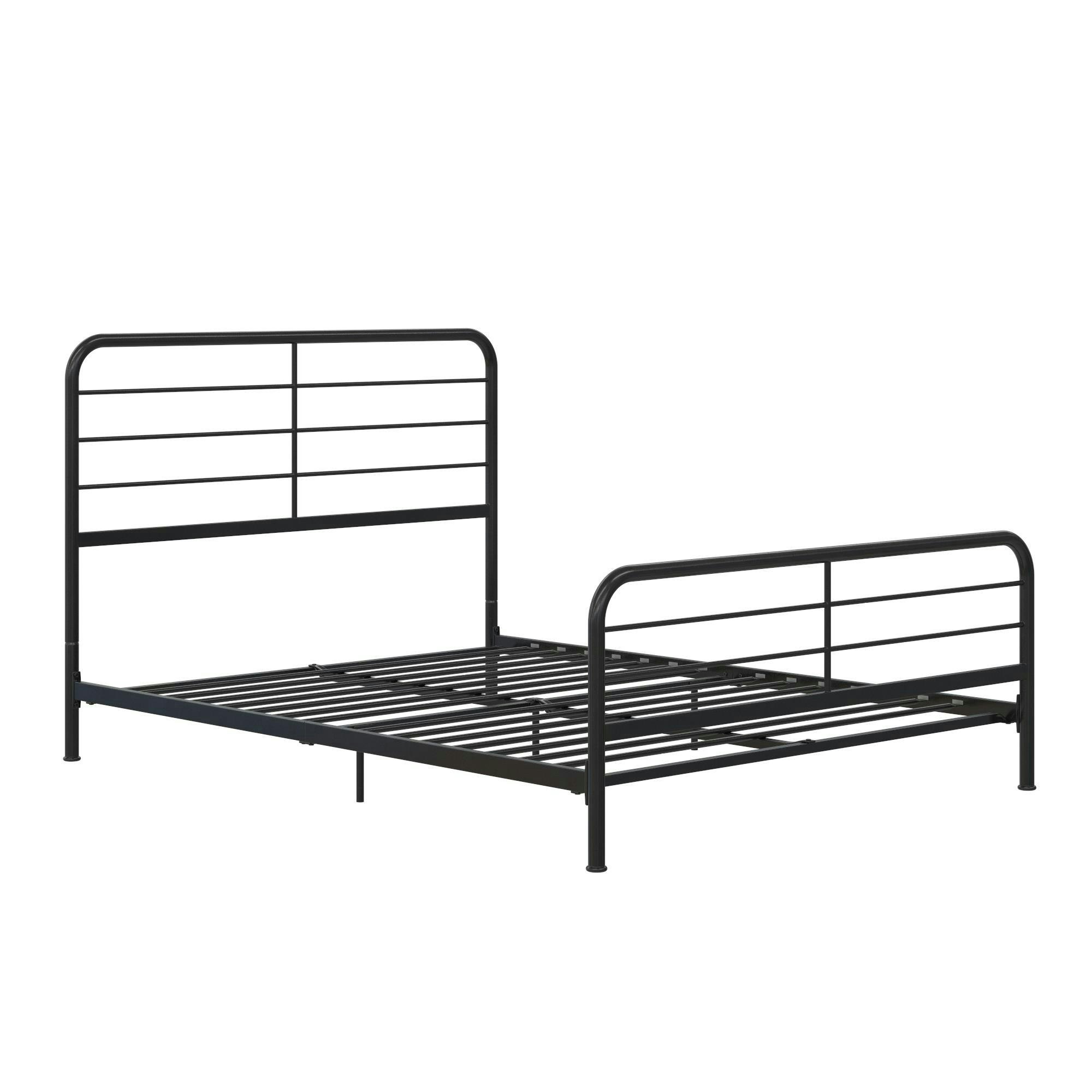 Dorel Home Black Millie Metal Bed - Double