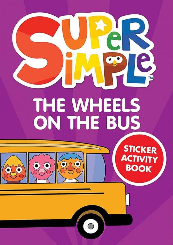 Super Simple™ The Wheels on the Bus Sticker Activity Book by Dover Publications - Image 5