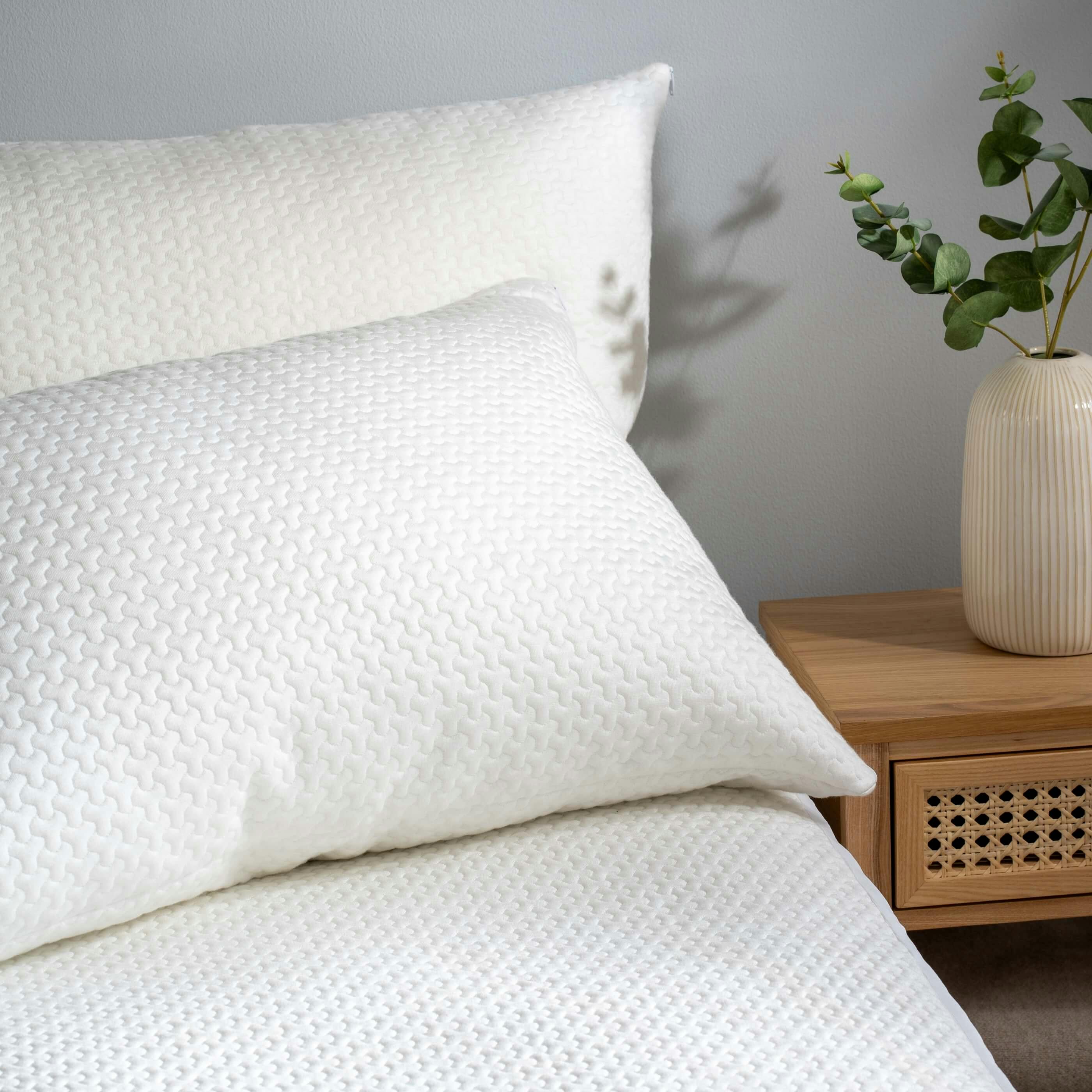 Soak&Sleep Waterproof Bamboo Pillow Protector - Standard Pair