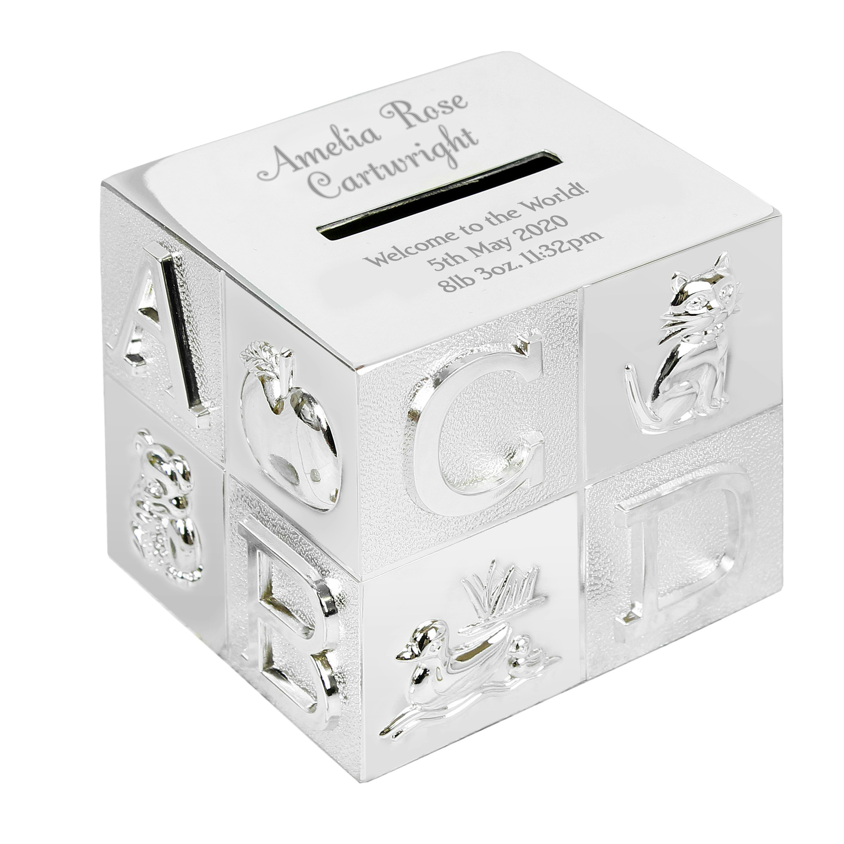 Personalised Memento Company Personalised Abc Money Box