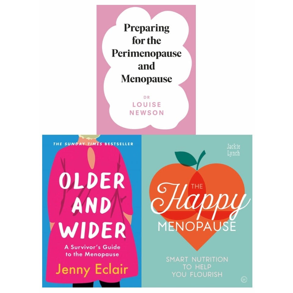 Quercus/Watkins/Penguin Women's Older And Wider, The Happy Menopause & Preparing For The Perimenopause And Menopause 3 Book Set