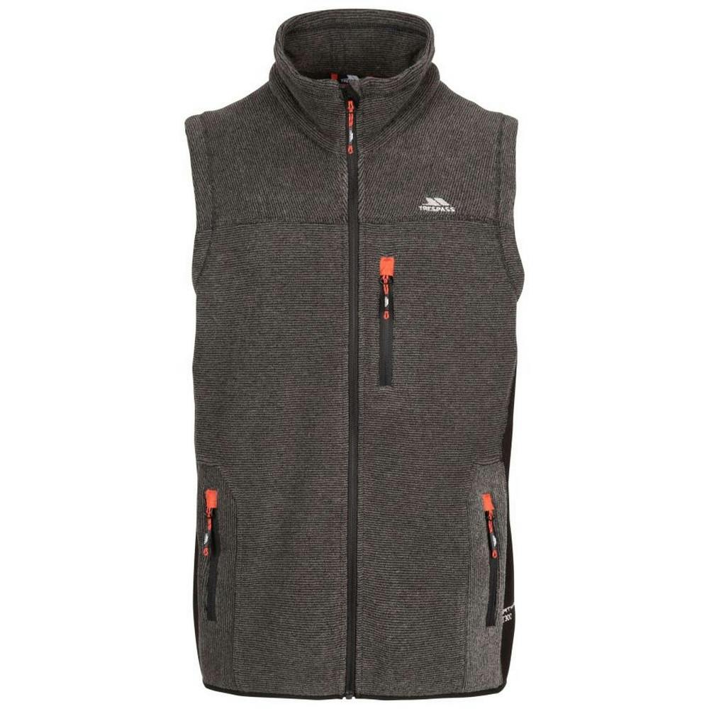 Trespass Men's Black Jynxless Fleece At300 Gilet - 3XL - 100% Polyester