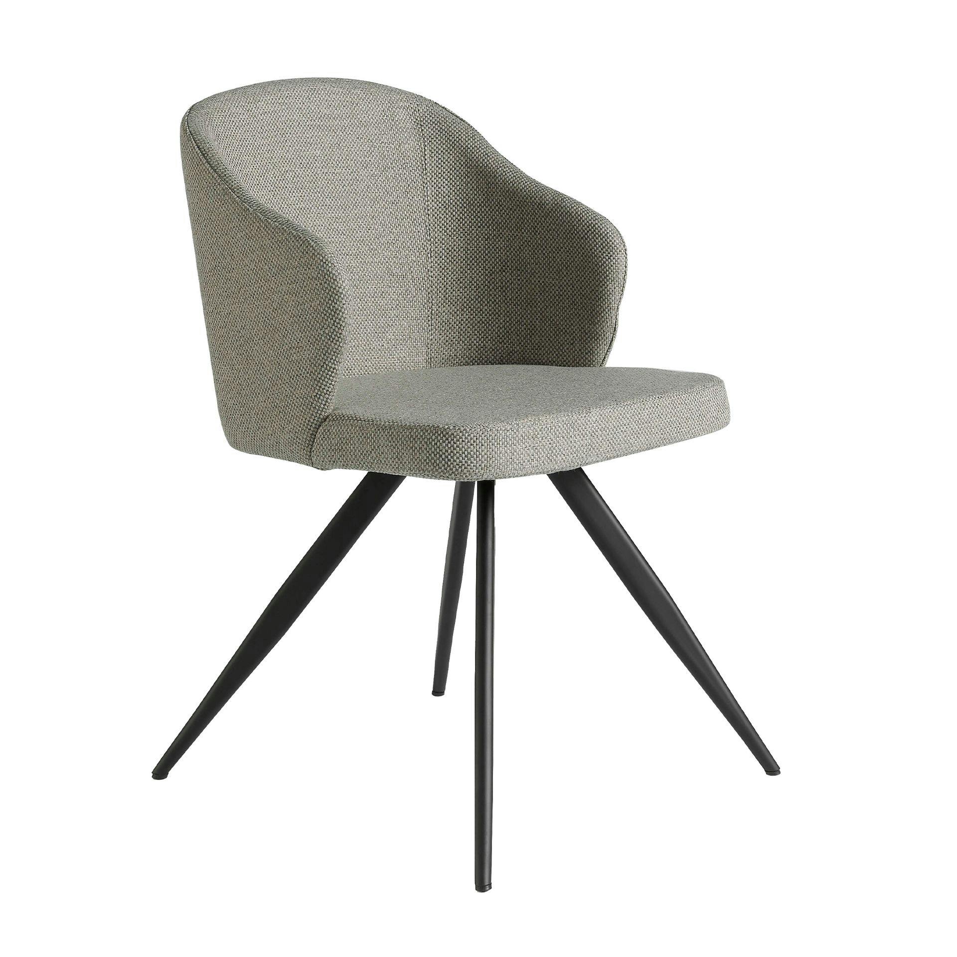 Angel Cerdá Grey Fabric Chair 4057
