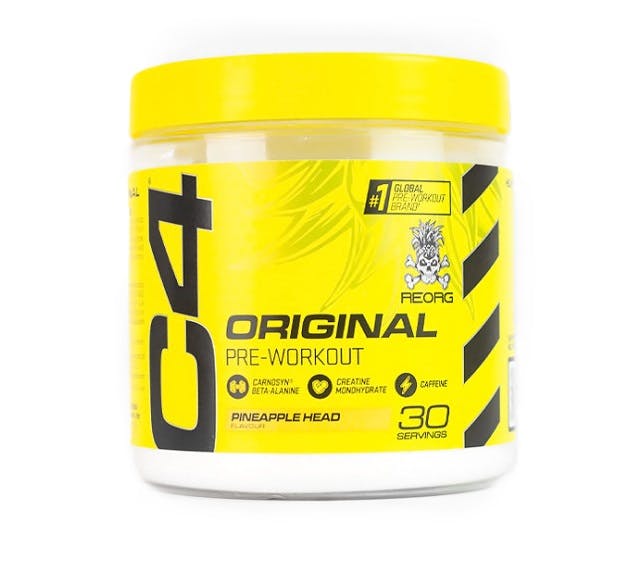 Cellucor C4 Original Pre-Workout 198 g – Pineapple Head Flavour (30 Servings) - Image 4