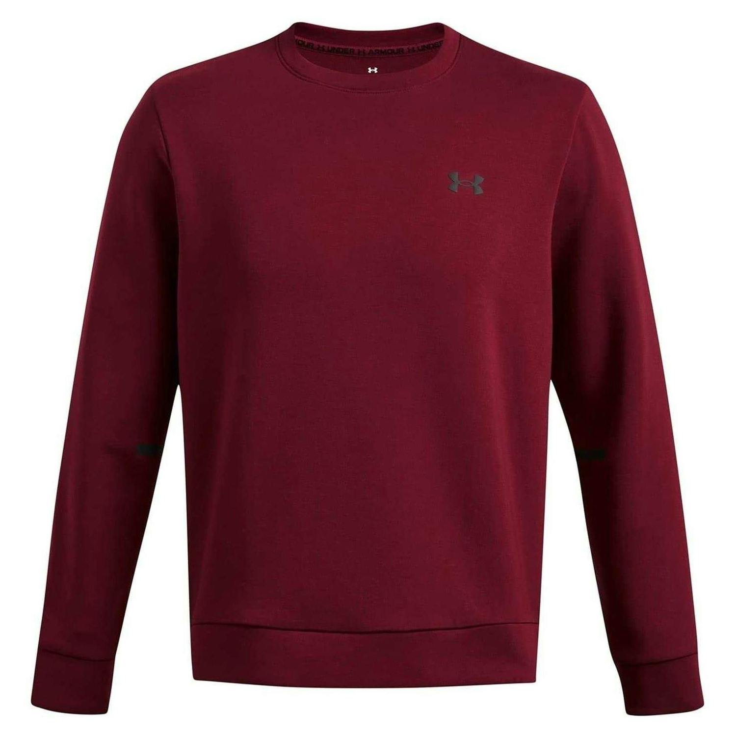 Under Armour Men's Red Unstoppable Sweatshirt - L - 65% Polyester/29% Cotton/6% Elastane