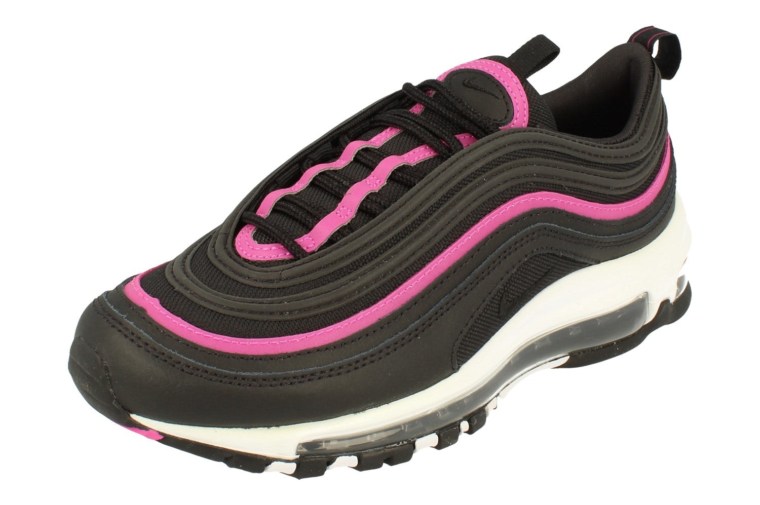 Nike Women's Black/Fuchsia Air Max 97 Lx Bv1974 001 - Uk 4.5 | Us 7 | Eu 38