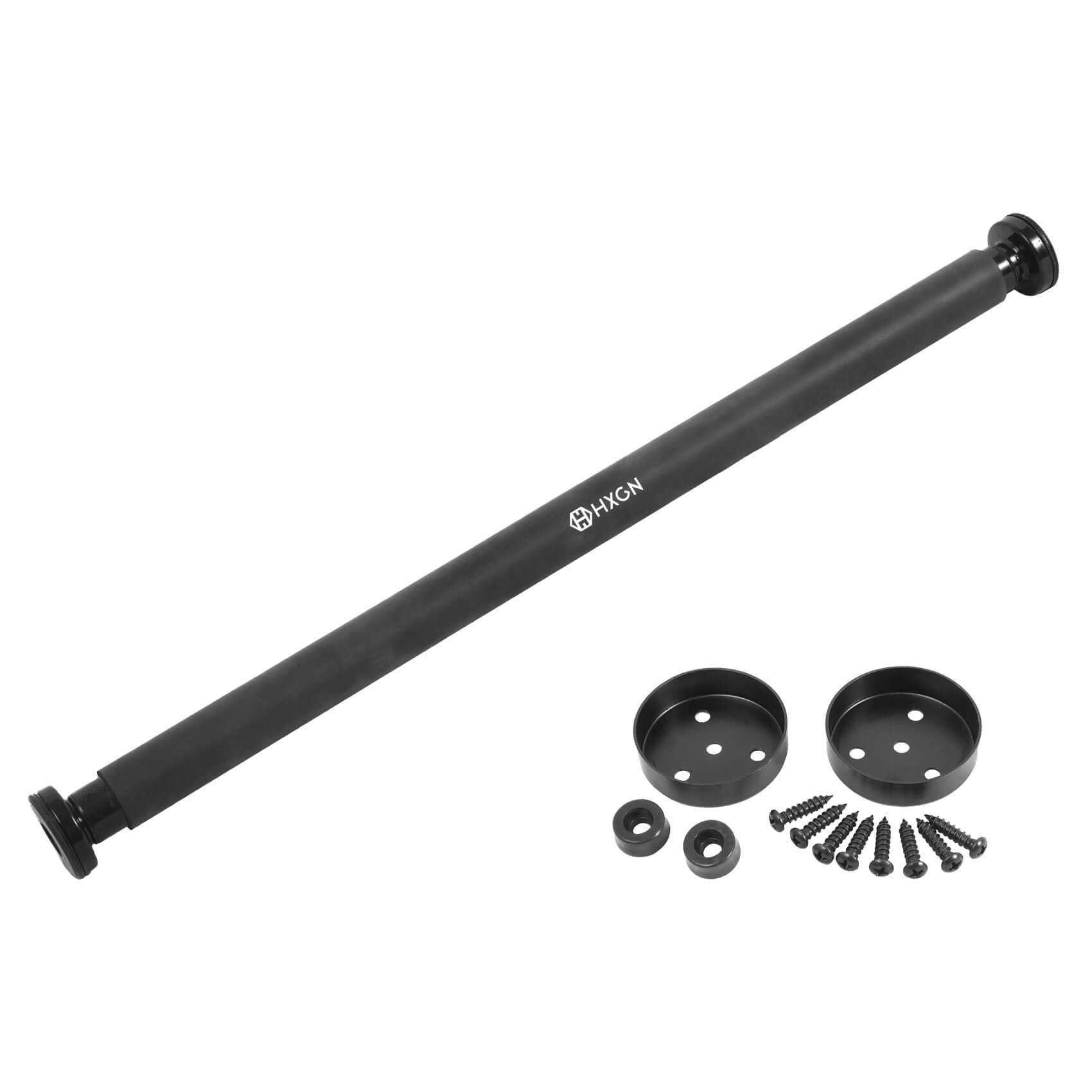 Hxgn Black Adjustable Pull Up Bar