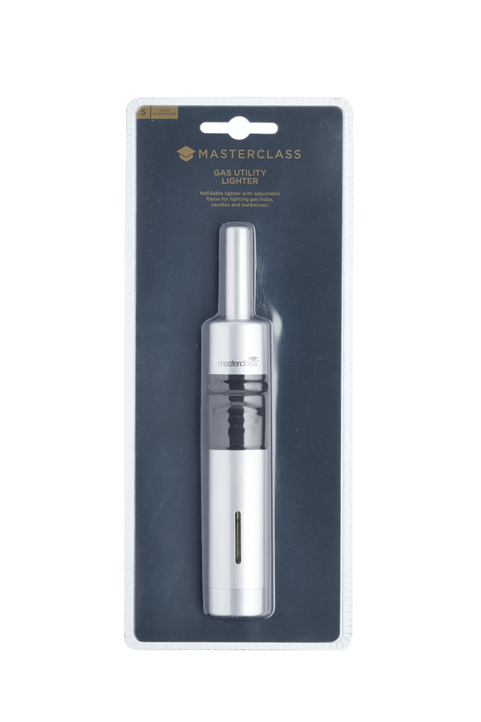 Rackhams Silver Butane Gas Lighter