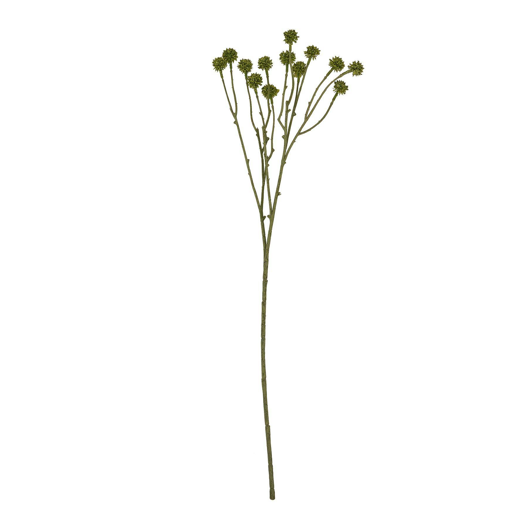 Hill Interiors Green Craspedia Artificial Plant - One Size