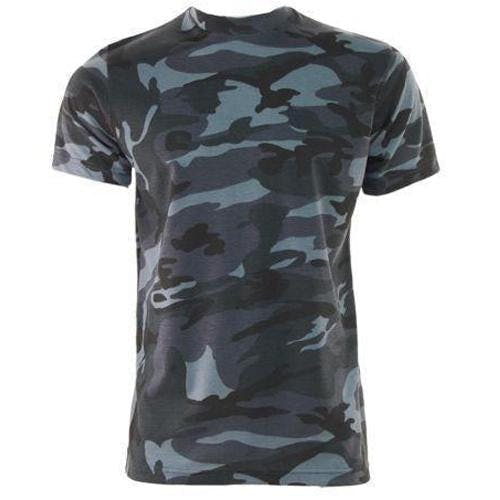 Game Technical Apparel Game Camouflage T Shirt - Midnight - 5XL