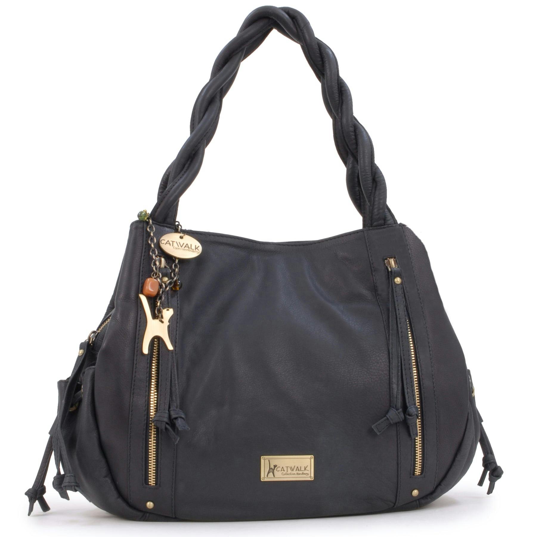Catwalk Collection Handbags Black Caz - Tote Bag