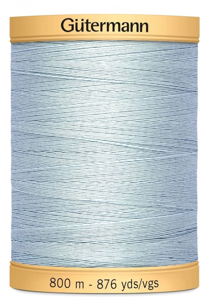 Gutermann Light Cotton Sewing Thread 800M Cotton Thread Suitable For Dressmaking - 6217 - 800 Metres
