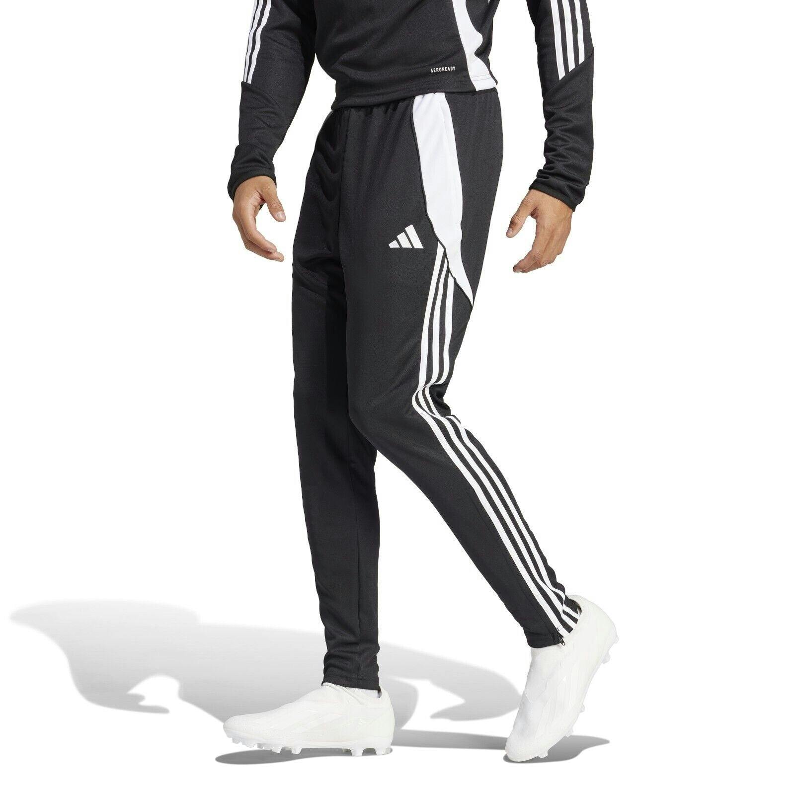 Adidas Men's Black Tiro 24 Slim Training Pants Tracksuit Bottoms Ip1952 - Xs