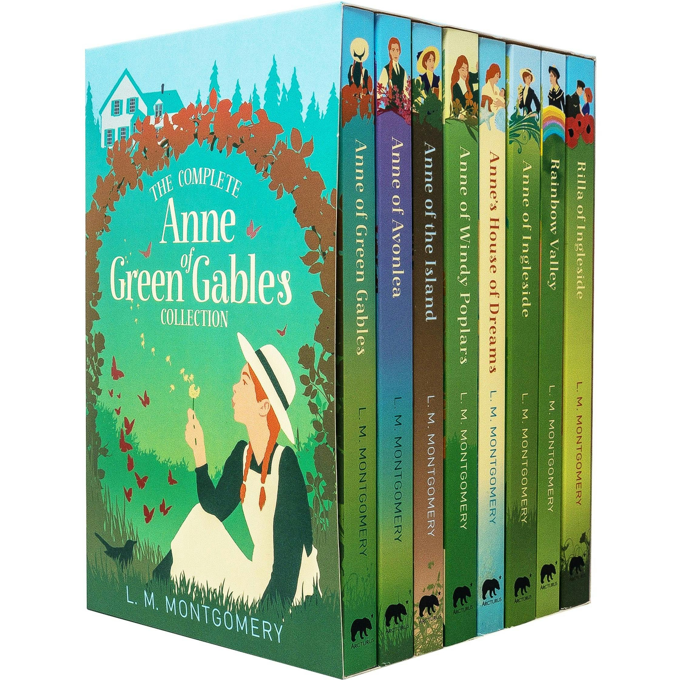 Various Publishers Green The Complete Anne Of Gables Collection 8 Books Box Set By L. M. Montgomery