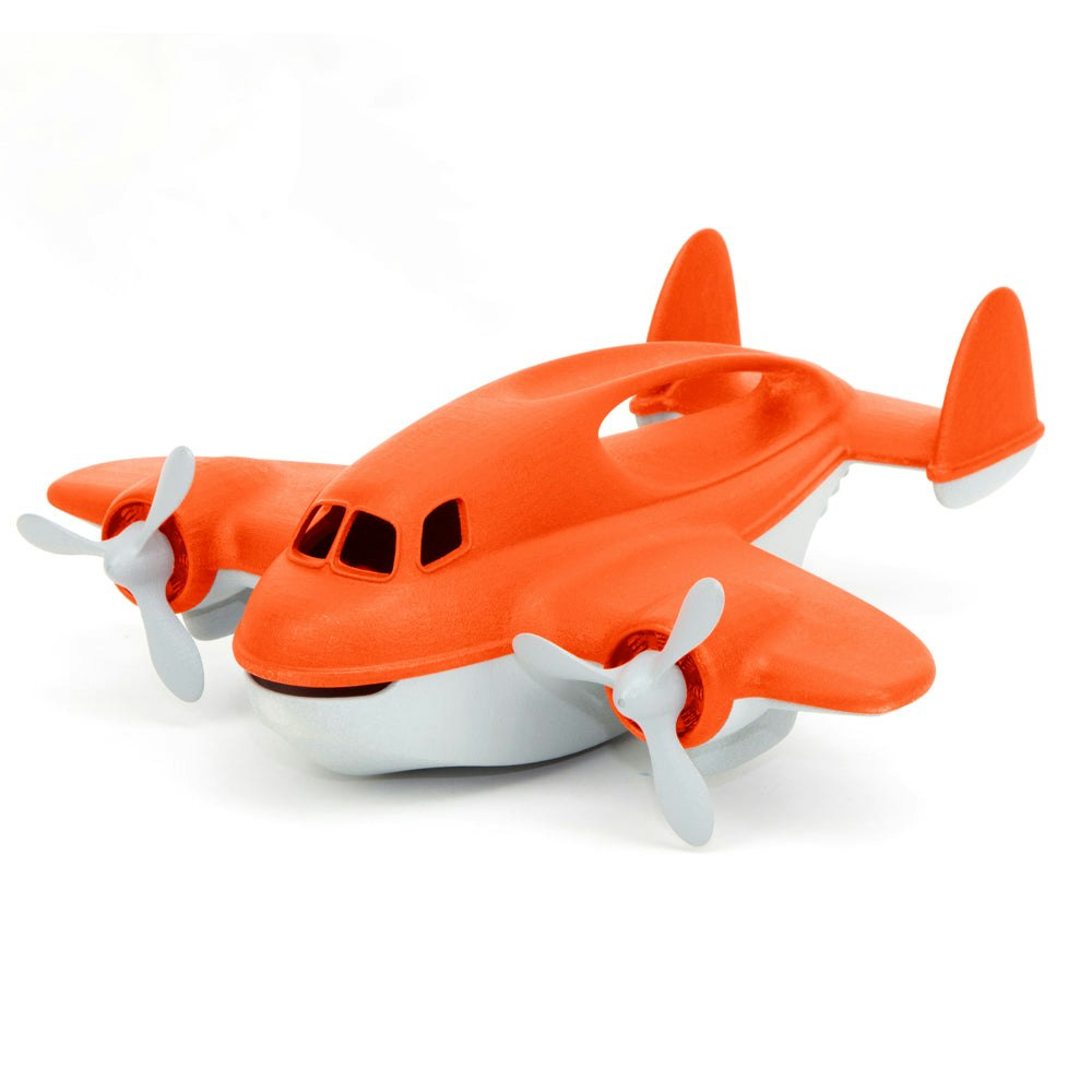 Green Toys Unisex Orange Fire Plane Toy In - Image 4