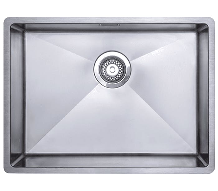 Rackhams Sicilia Stainless Steel Large Inset/Undermount Single Bowl Kitchen Sink. Lifetime Guarantee, Fast Delivery