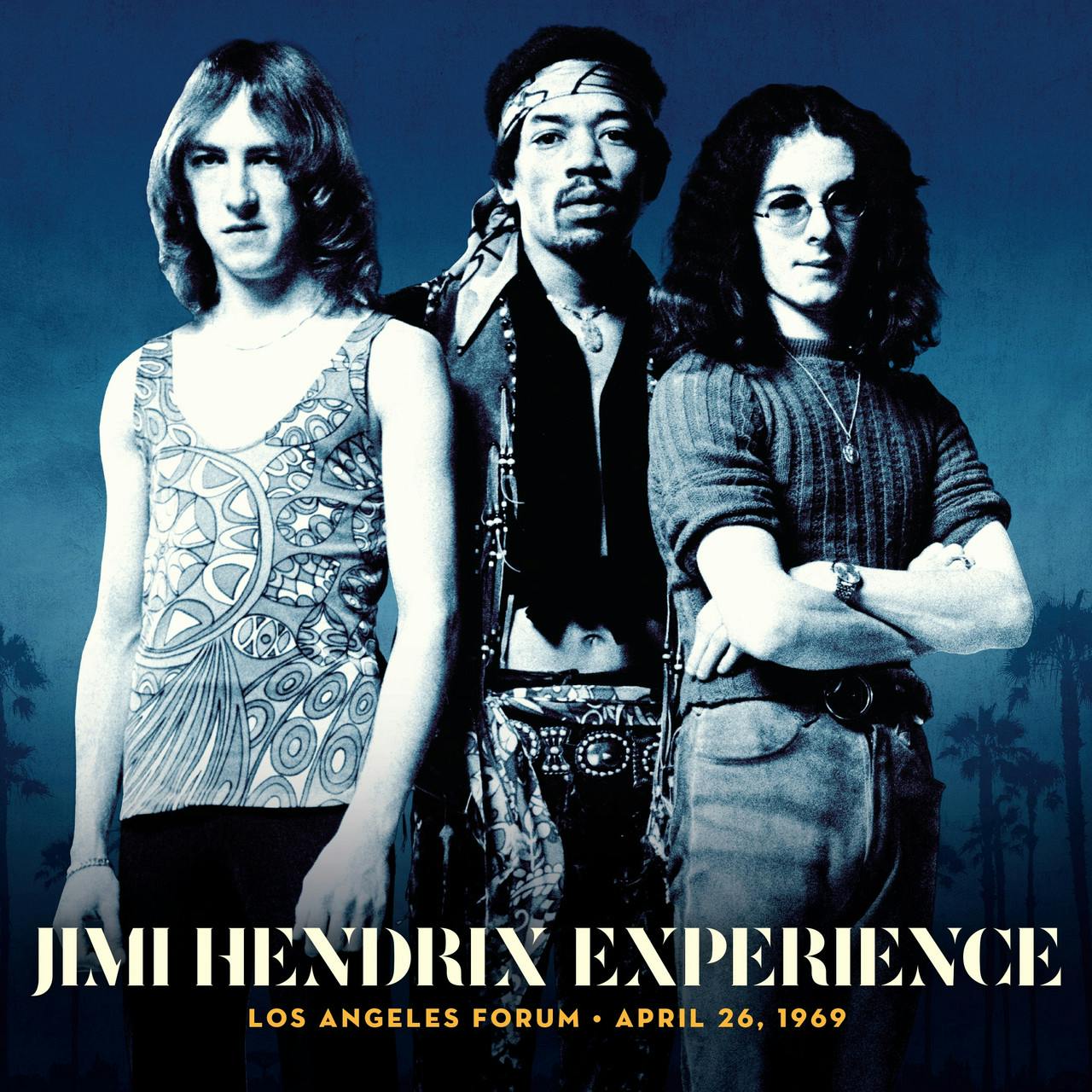 Eyesore Merch Red/Purple Jimi Hendrix 'Los Angeles Forum - April 26, 1969' Cd Digipack
