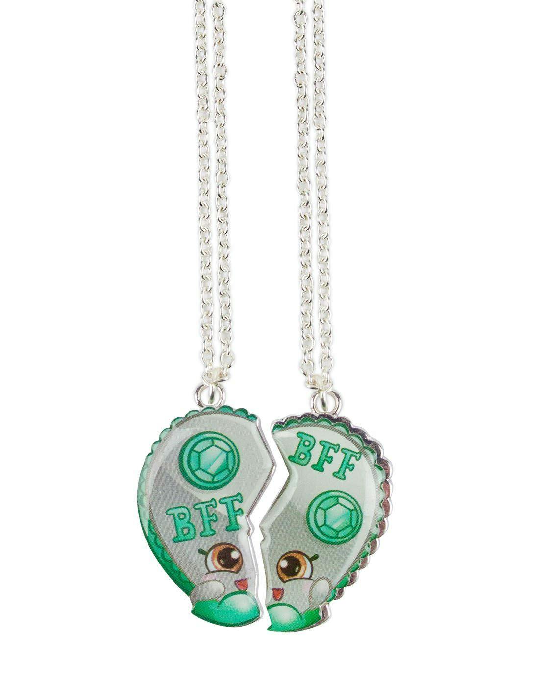 Vanilla Underground Girls Green Shopkins Chelsea Charm Chain Necklace (One Size)
